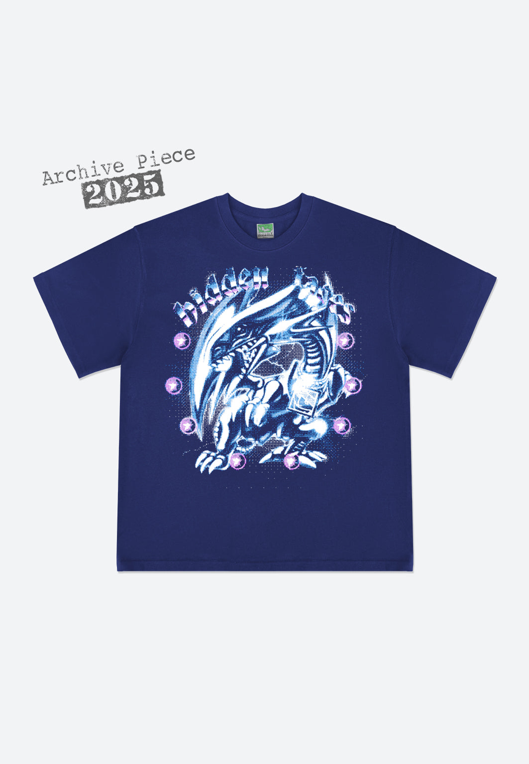 T-SHIRT DRAGON BLANC