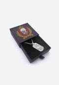 HIDDEN FACES ARMY STEEL NECKLACE